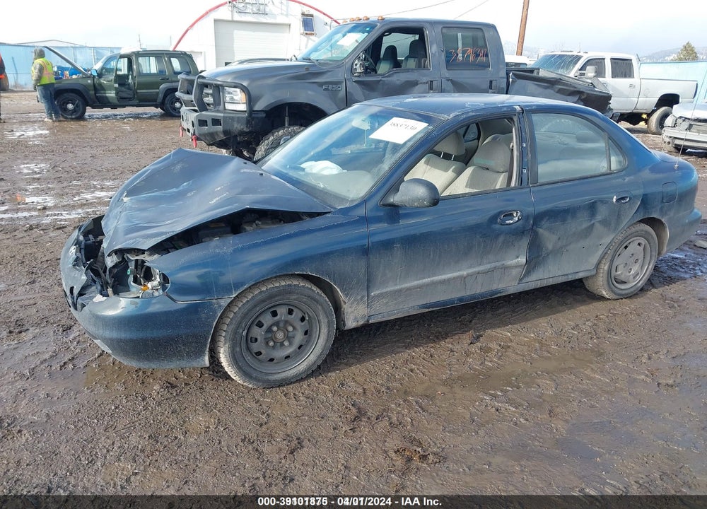 1999 HYUNDAI ELANTRA GL VIN: KMHJF25F5XU759432