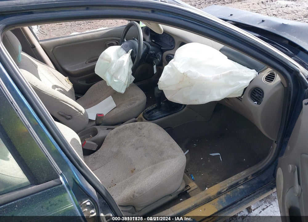 1999 HYUNDAI ELANTRA GL VIN: KMHJF25F5XU759432