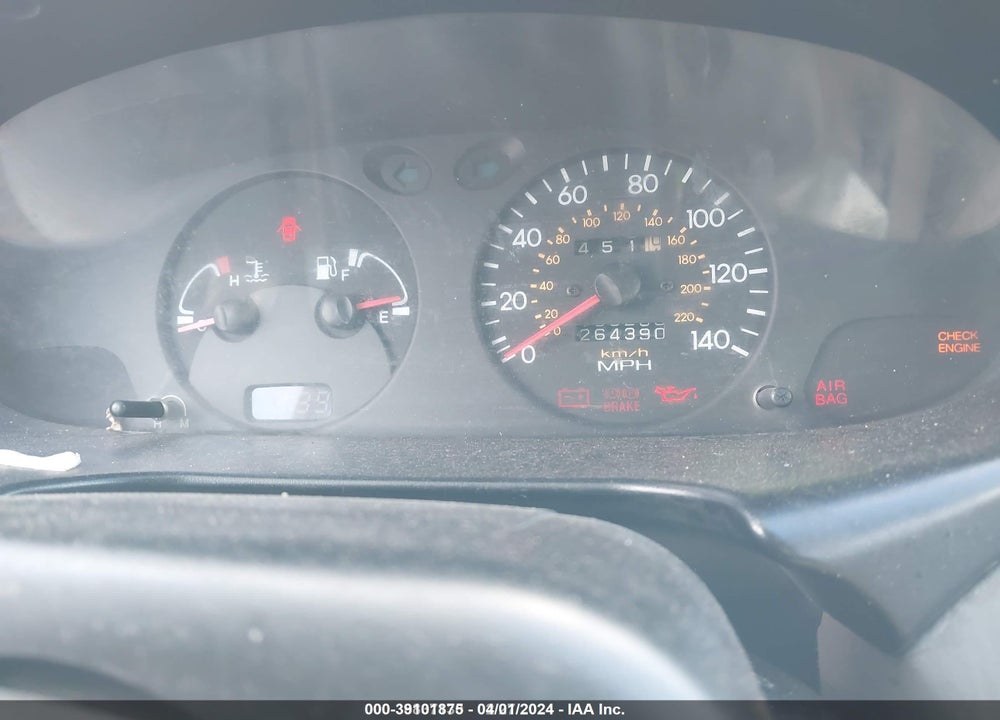 1999 HYUNDAI ELANTRA GL VIN: KMHJF25F5XU759432
