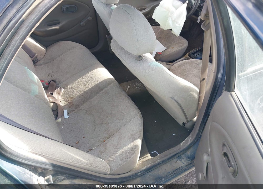 1999 HYUNDAI ELANTRA GL VIN: KMHJF25F5XU759432