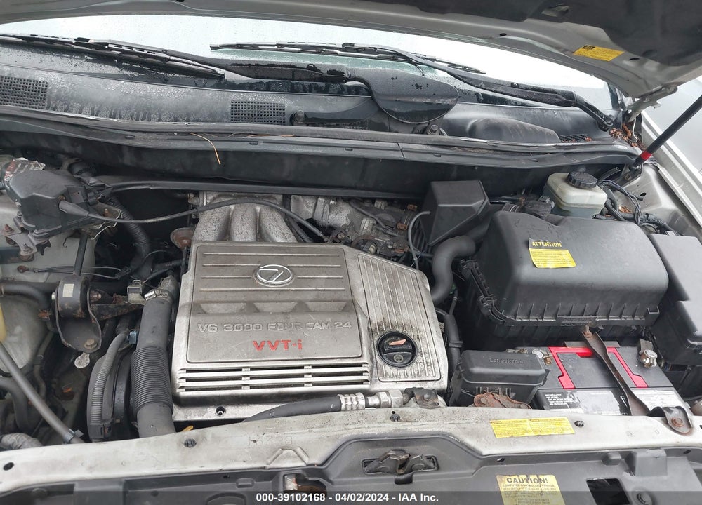 2002 LEXUS RX 300 VIN: JTJHF10UX20290340