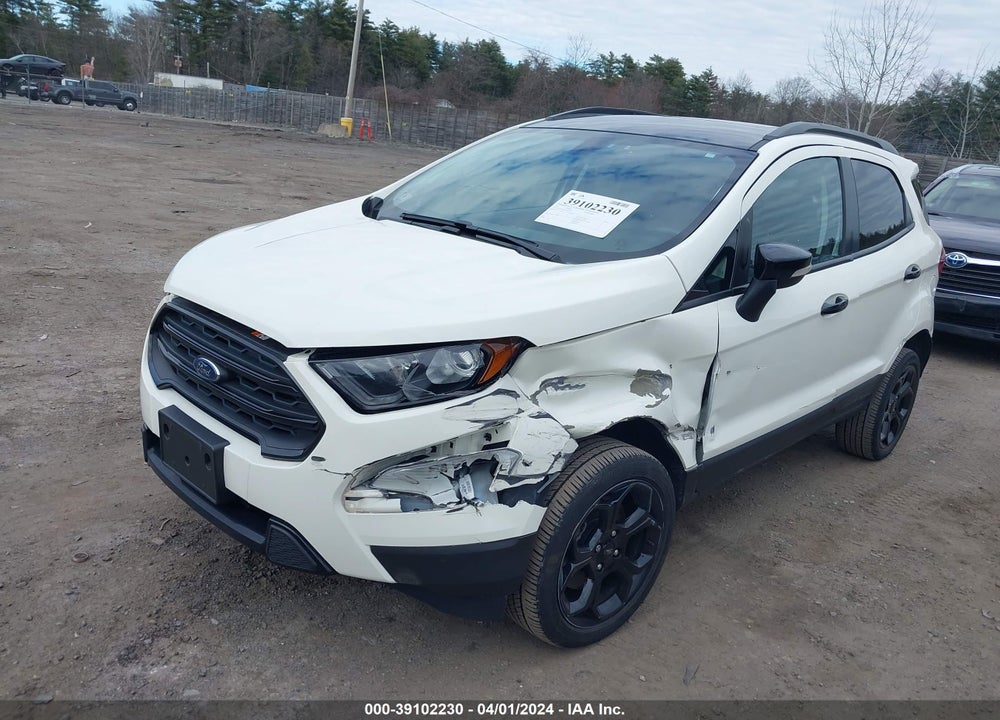 2021 FORD ECOSPORT SES VIN: MAJ6S3JL8MC395392