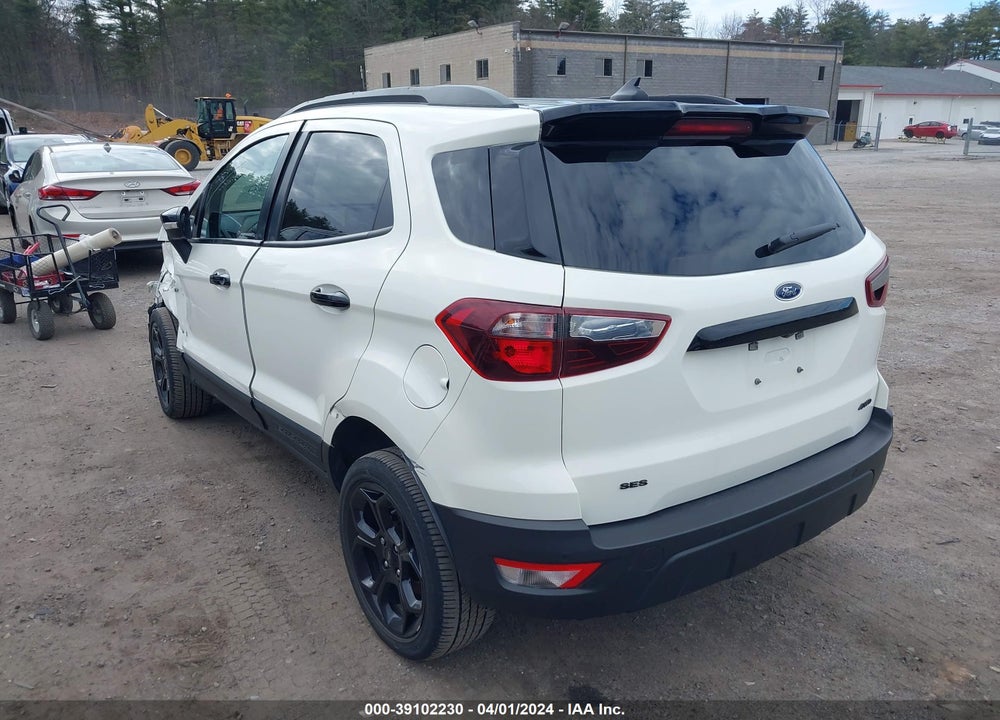 2021 FORD ECOSPORT SES VIN: MAJ6S3JL8MC395392