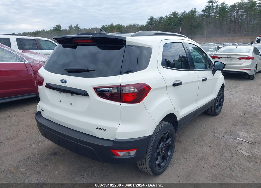 2021 FORD ECOSPORT SES VIN: MAJ6S3JL8MC395392