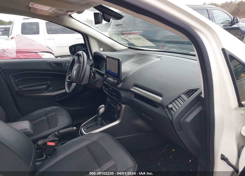 2021 FORD ECOSPORT SES VIN: MAJ6S3JL8MC395392