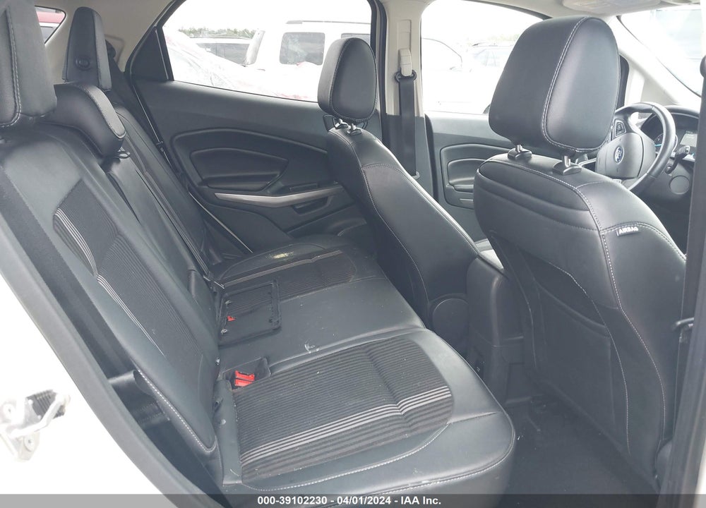 2021 FORD ECOSPORT SES VIN: MAJ6S3JL8MC395392