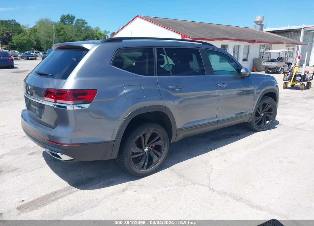 2021 VOLKSWAGEN ATLAS 2.0T SE W/TECHNOLOGY VIN: 1V2WP2CAXMC530954