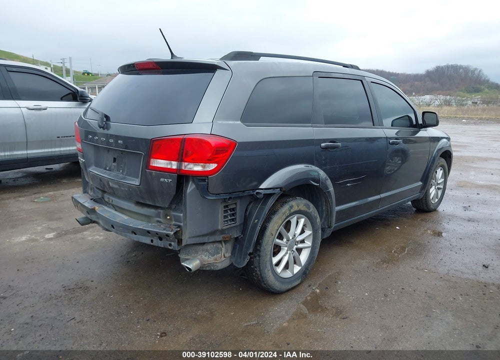2014 DODGE JOURNEY SXT VIN: 3C4PDDBG6ET143355