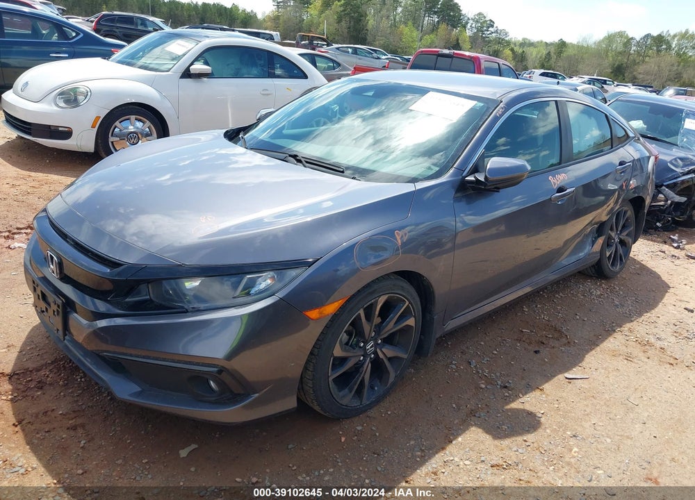2020 HONDA CIVIC SPORT VIN: 2HGFC2F87LH529604