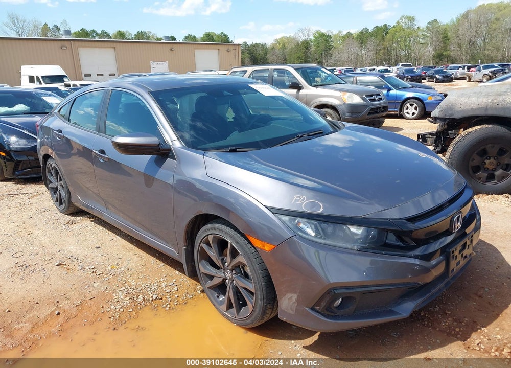 2020 HONDA CIVIC SPORT VIN: 2HGFC2F87LH529604