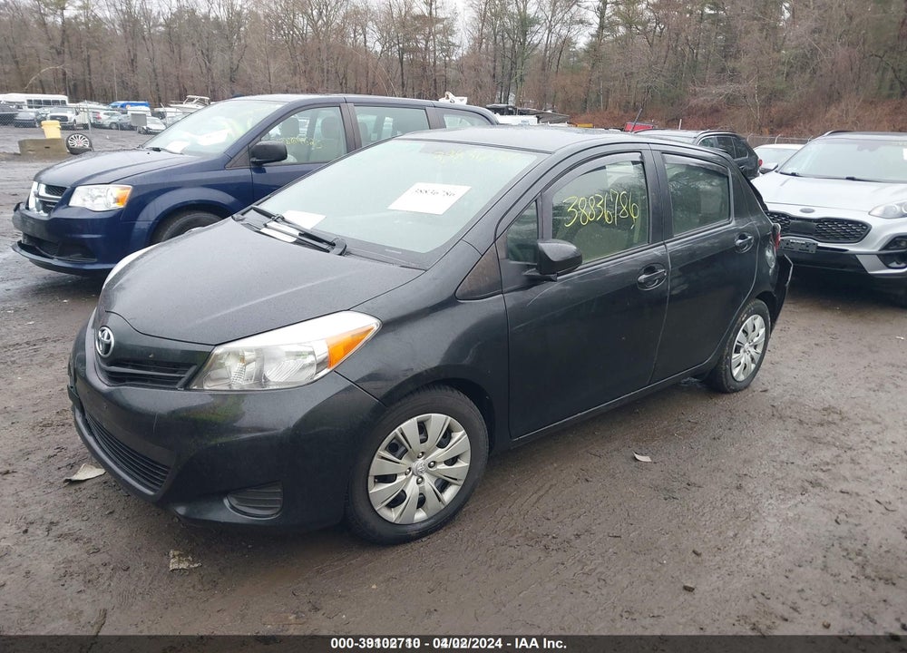 2014 TOYOTA YARIS LE (TMC/CBU PLANT) VIN: JTDKTUD36ED588191