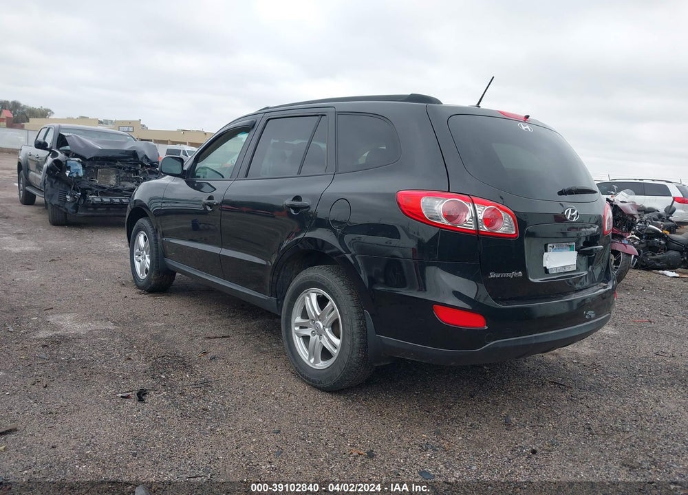 2012 HYUNDAI SANTA FE GLS VIN: 5XYZG3AB2CG108266