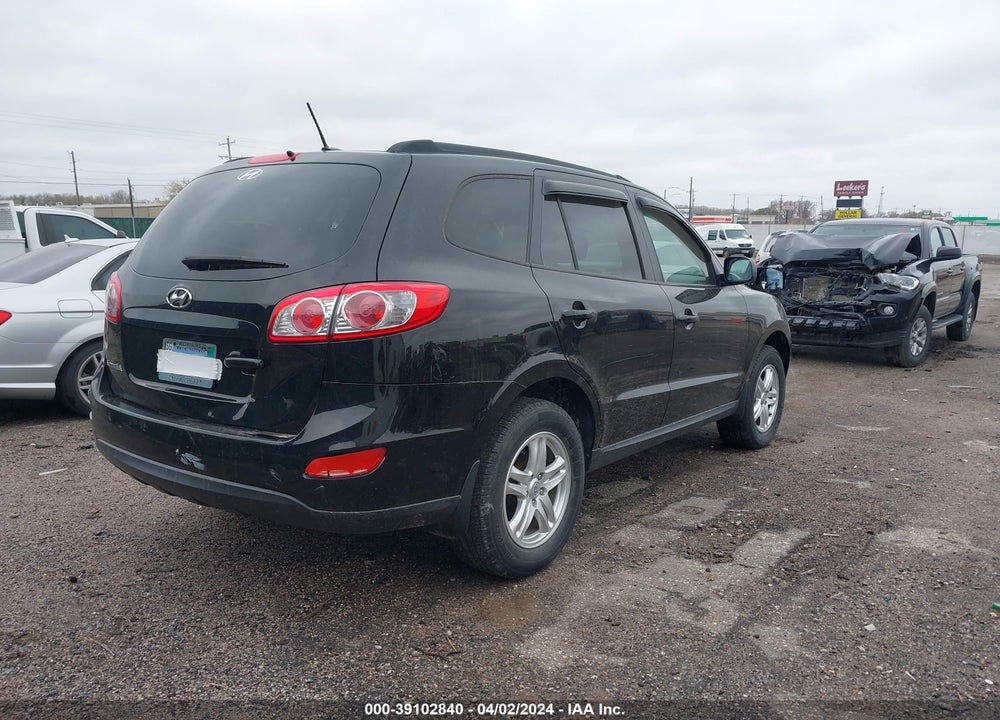 2012 HYUNDAI SANTA FE GLS VIN: 5XYZG3AB2CG108266