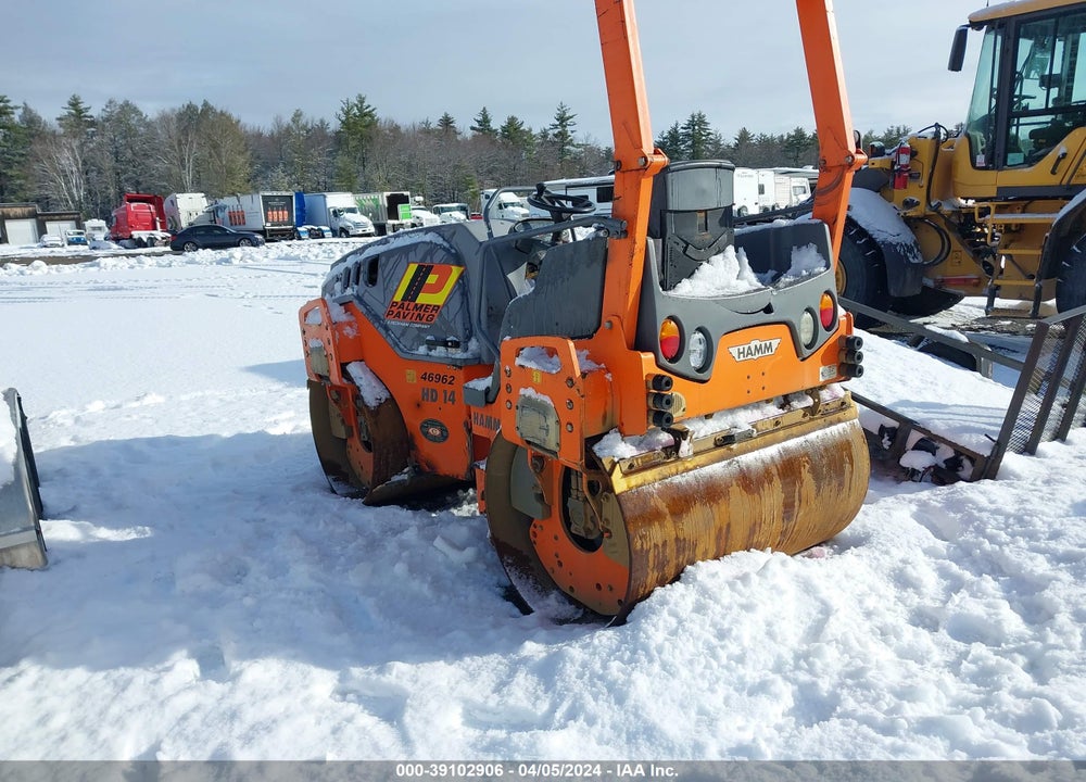 2015 HAMM ROLLER VIN: H2012604