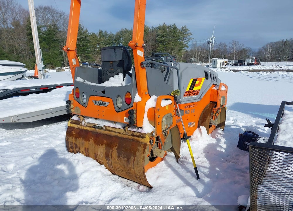 2015 HAMM ROLLER VIN: H2012604