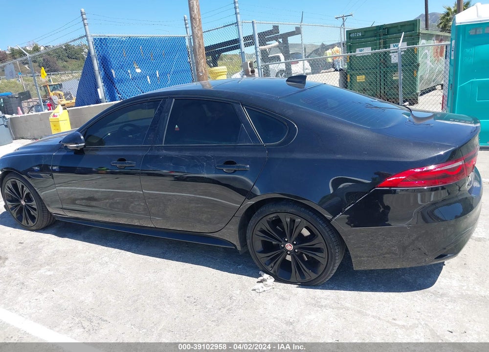 2021 JAGUAR XF R-DYNAMIC SE P300 AWD AUTOMATIC VIN: SAJBL4GX0MCY88930