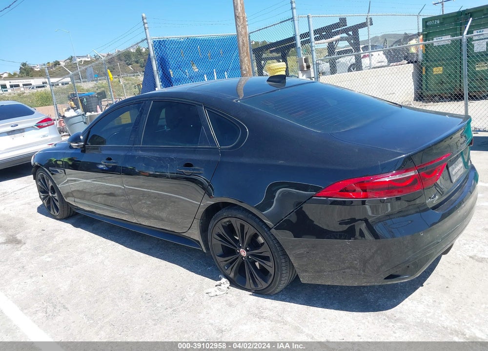 2021 JAGUAR XF R-DYNAMIC SE P300 AWD AUTOMATIC VIN: SAJBL4GX0MCY88930