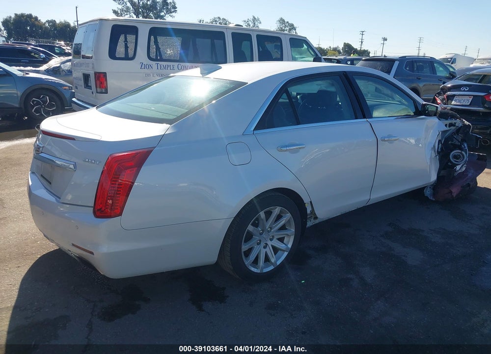 2016 CADILLAC CTS STANDARD VIN: 1G6AP5SX4G0102745