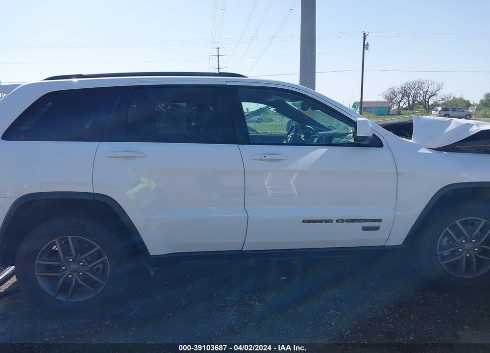 2016 JEEP GRAND CHEROKEE 75TH ANNIVERSARY VIN: 1C4RJEAG8GC464367