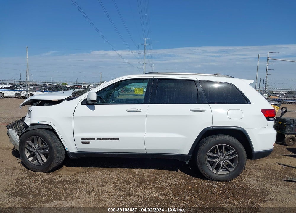 2016 JEEP GRAND CHEROKEE 75TH ANNIVERSARY VIN: 1C4RJEAG8GC464367