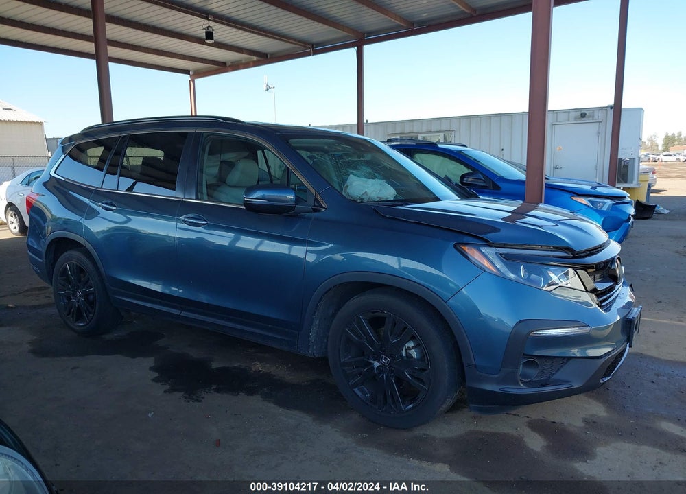 2022 HONDA PILOT 2WD SPECIAL EDITION VIN: 5FNYF5H28NB001524