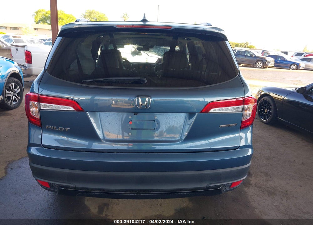 2022 HONDA PILOT 2WD SPECIAL EDITION VIN: 5FNYF5H28NB001524