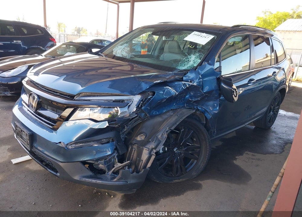 2022 HONDA PILOT 2WD SPECIAL EDITION VIN: 5FNYF5H28NB001524