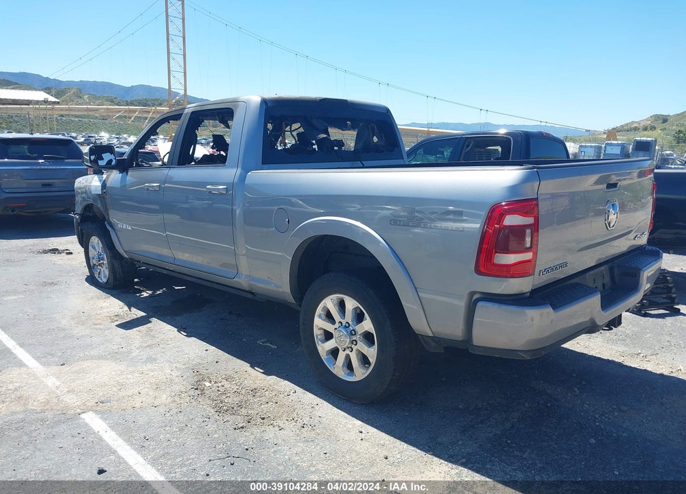 2020 RAM 2500 LAIE  4X4 6'4 BOX VIN: 3C6UR5FL5LG229853