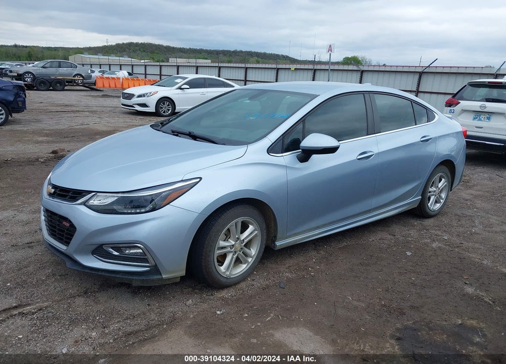 2017 CHEVROLET CRUZE LT AUTO VIN: 1G1BE5SM7H7141537