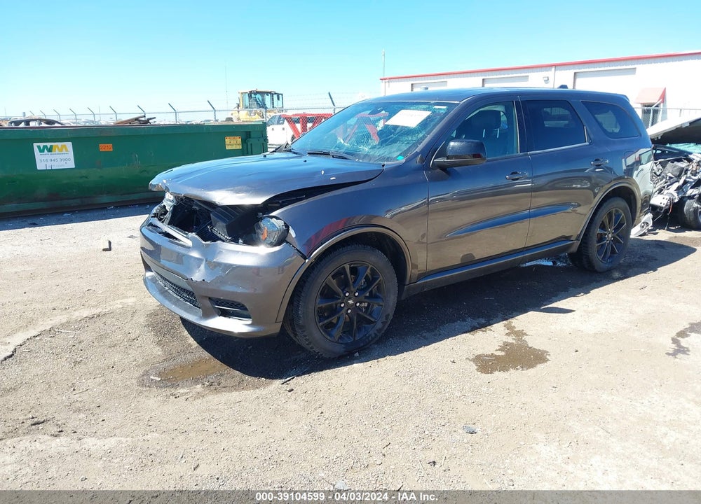 2019 DODGE DURANGO GT AWD VIN: 1C4RDJDG9KC599183