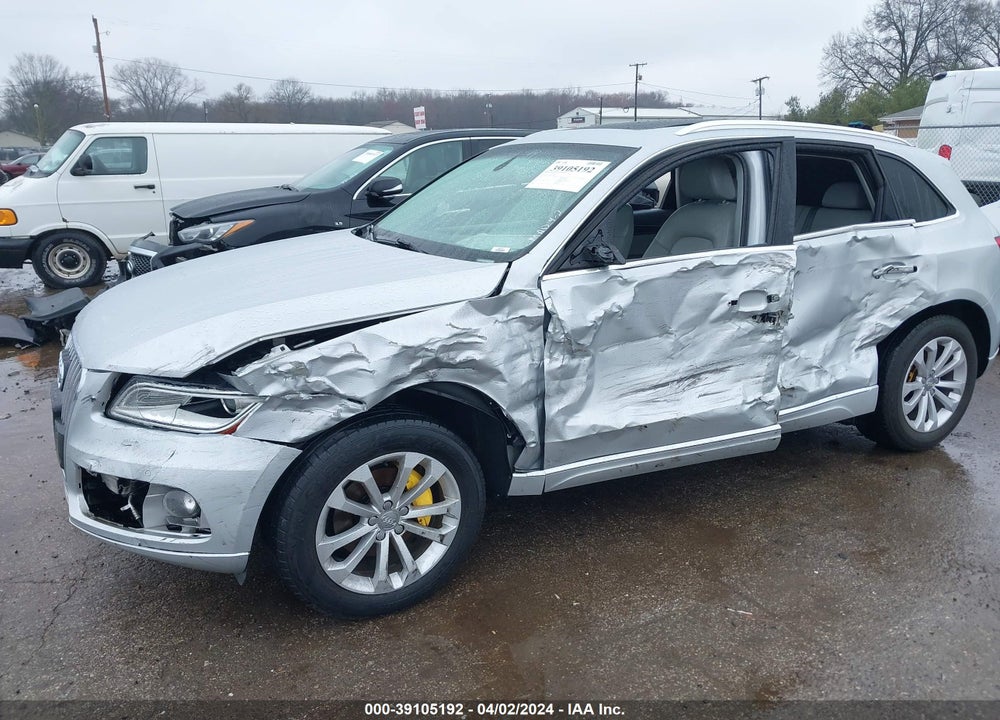 2014 AUDI Q5 2.0T PREMIUM VIN: WA1LFAFP8EA002435