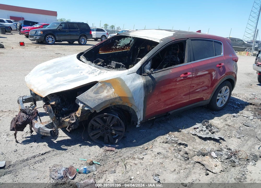 2017 KIA SPORTAGE LX VIN: KNDPM3AC8H7056798