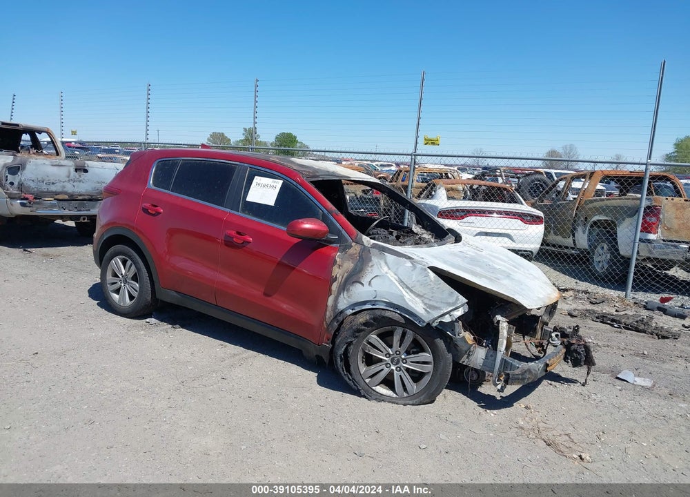 2017 KIA SPORTAGE LX VIN: KNDPM3AC8H7056798