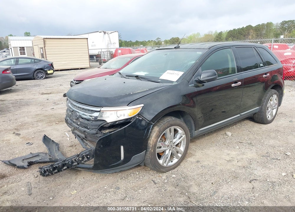 2011 FORD EDGE SEL VIN: 2FMDK3JC7BBB64591
