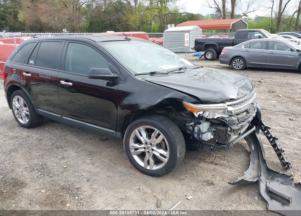 2011 FORD EDGE SEL VIN: 2FMDK3JC7BBB64591