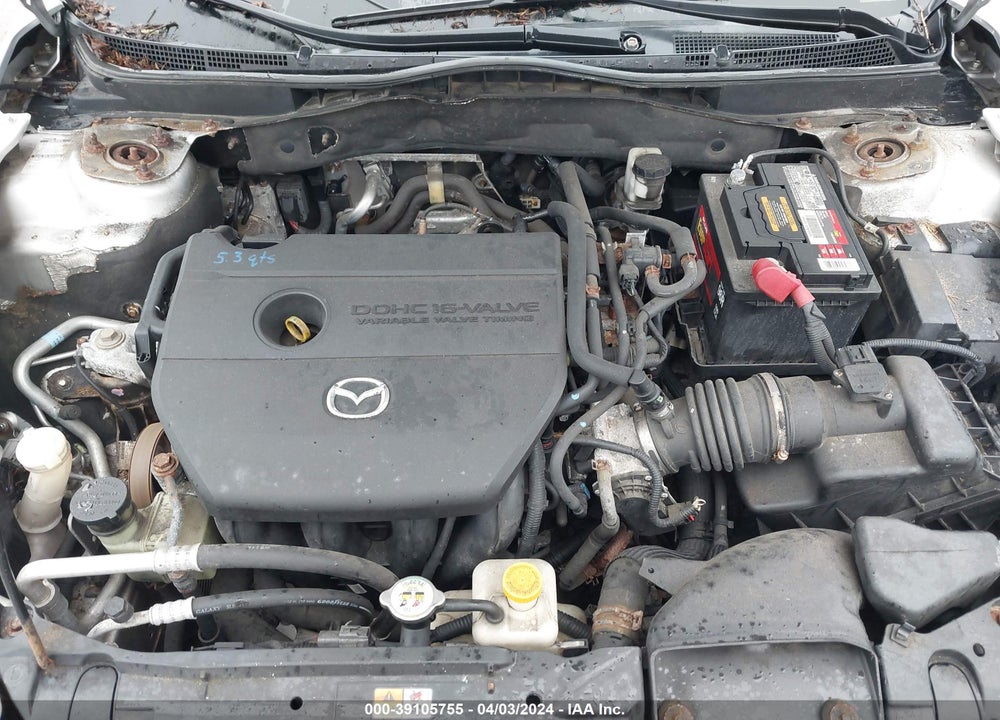 2013 MAZDA 6 I TOURING PLUS VIN: 1YVHZ8EH4D5M17341