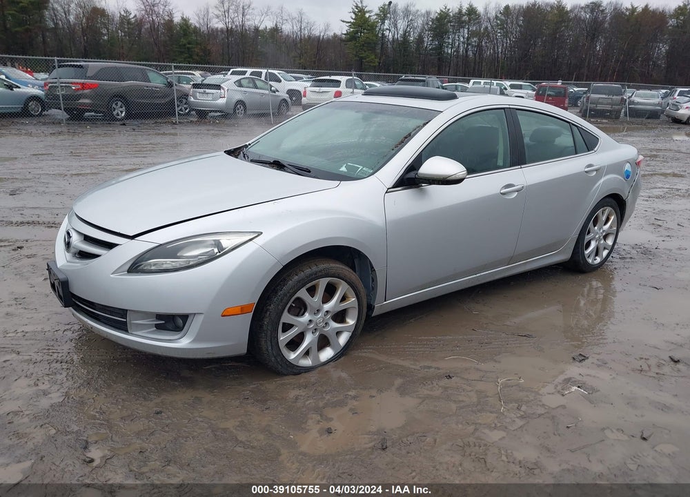2013 MAZDA 6 I TOURING PLUS VIN: 1YVHZ8EH4D5M17341