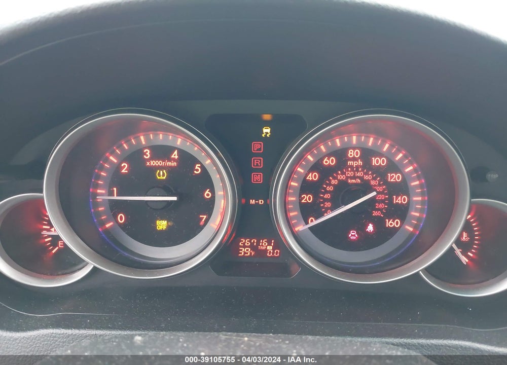 2013 MAZDA 6 I TOURING PLUS VIN: 1YVHZ8EH4D5M17341