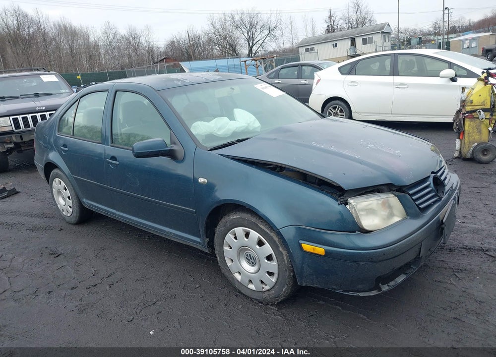 2002 VOLKSWAGEN JETTA GLS VIN: 3VWSK69M62M120622
