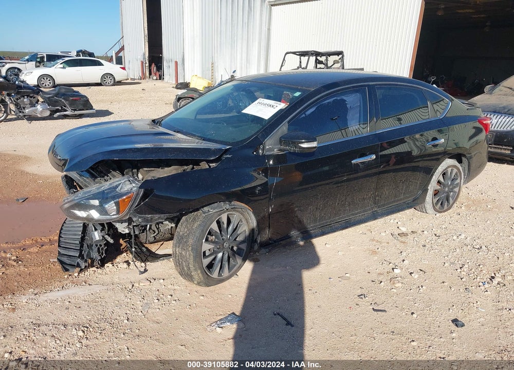 2019 NISSAN SENTRA SR VIN: 3N1AB7APXKY348127