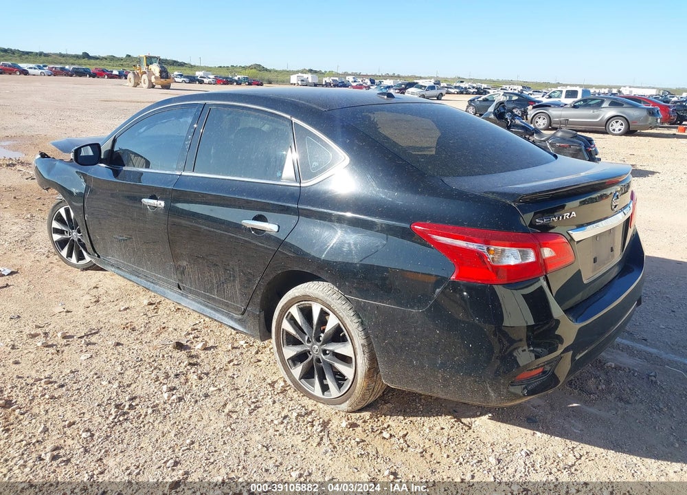 2019 NISSAN SENTRA SR VIN: 3N1AB7APXKY348127