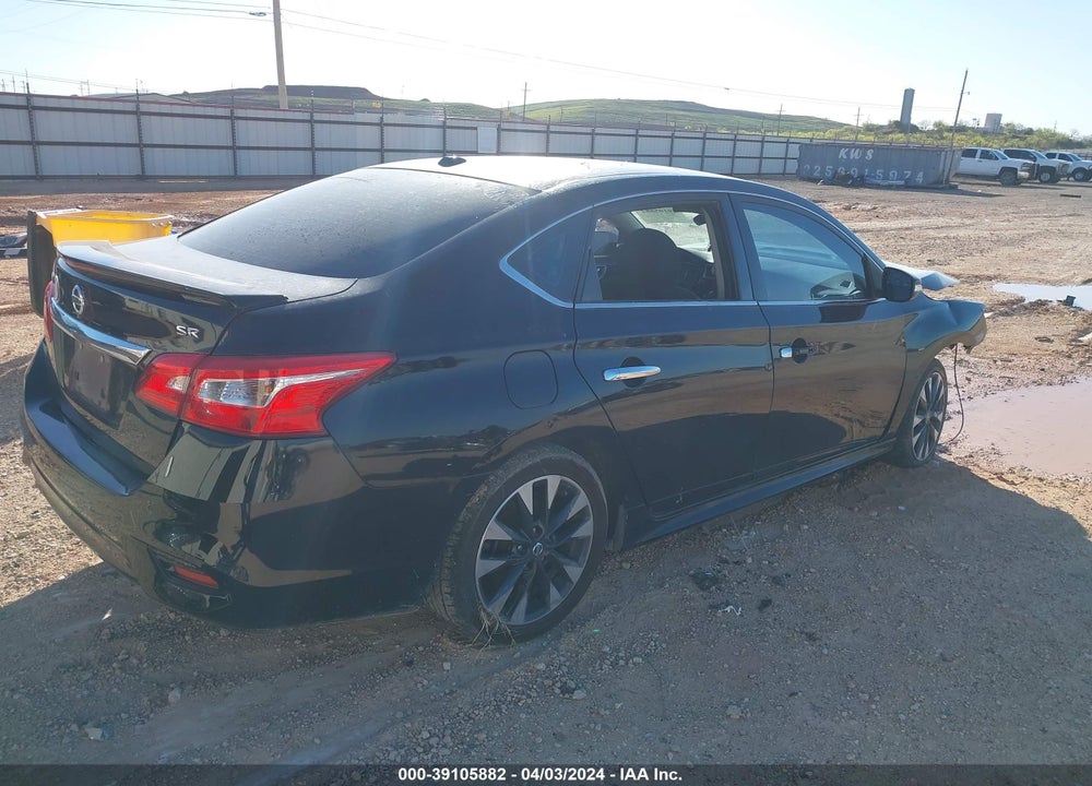 2019 NISSAN SENTRA SR VIN: 3N1AB7APXKY348127