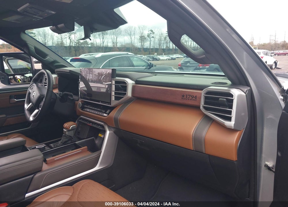 2022 TOYOTA TUNDRA HYBRID 1794 EDITION VIN: 5TFMC5EC3NX001313