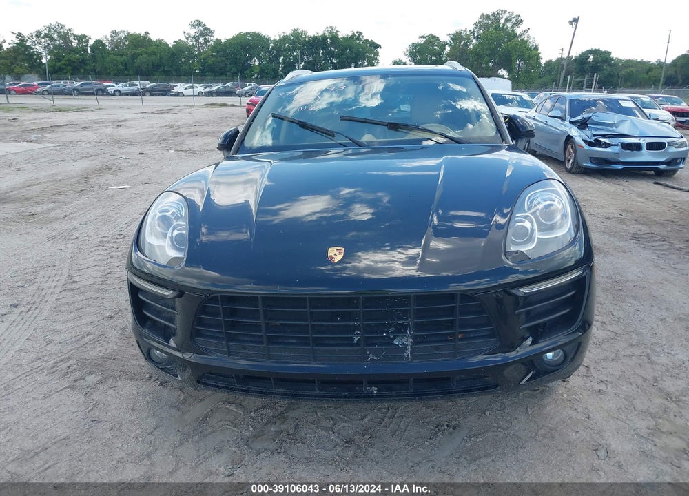 2016 PORSCHE MACAN S VIN: WP1AB2A55GLB55803
