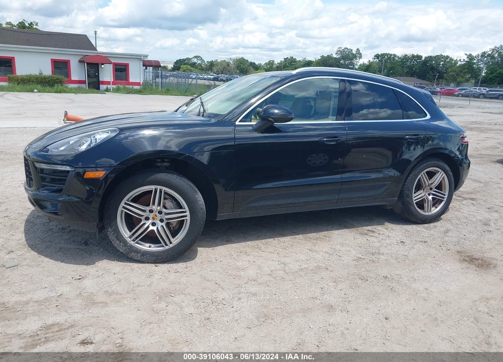 2016 PORSCHE MACAN S VIN: WP1AB2A55GLB55803
