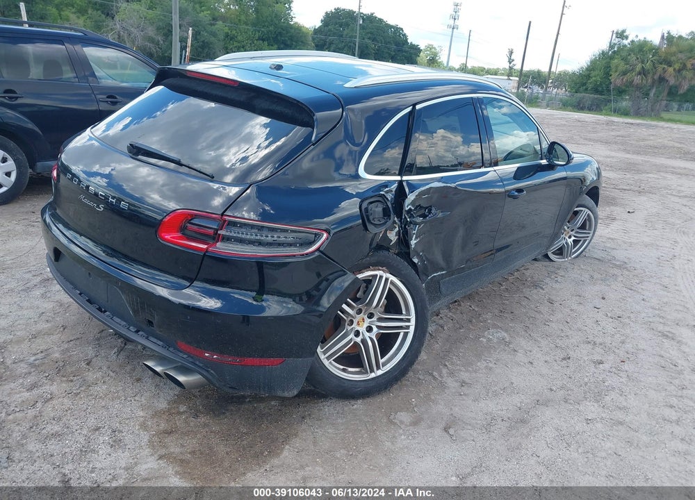 2016 PORSCHE MACAN S VIN: WP1AB2A55GLB55803