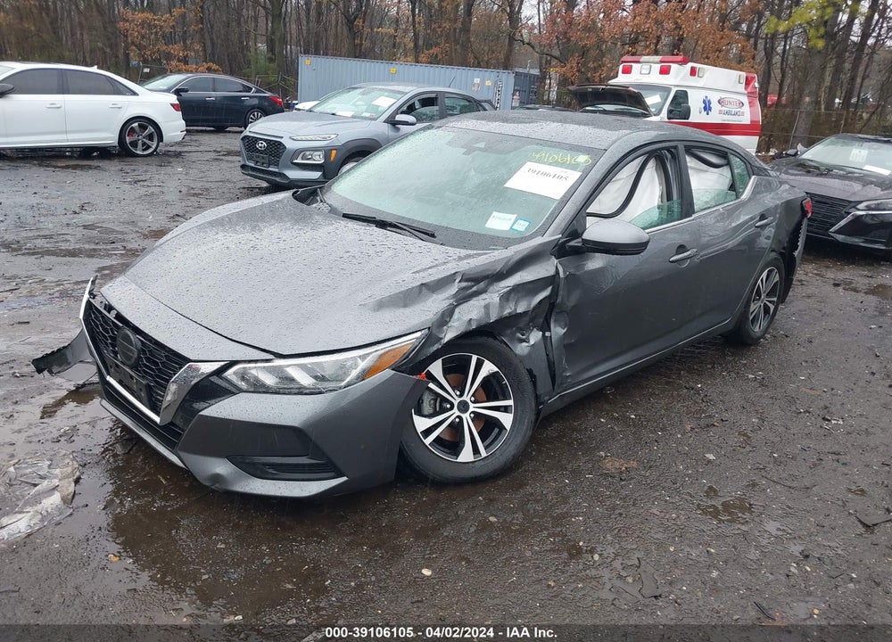 2020 NISSAN SENTRA SV XTRONIC CVT VIN: 3N1AB8CV7LY283711