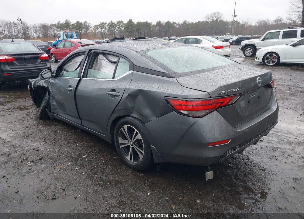 2020 NISSAN SENTRA SV XTRONIC CVT VIN: 3N1AB8CV7LY283711
