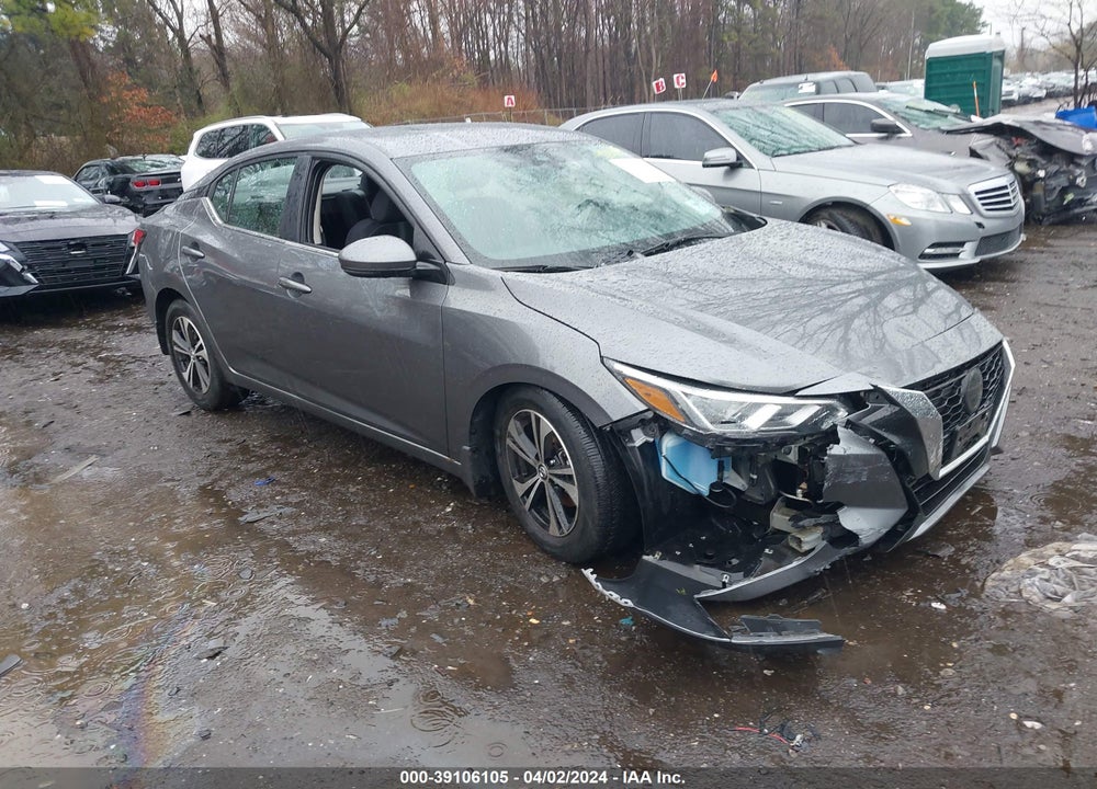 2020 NISSAN SENTRA SV XTRONIC CVT VIN: 3N1AB8CV7LY283711