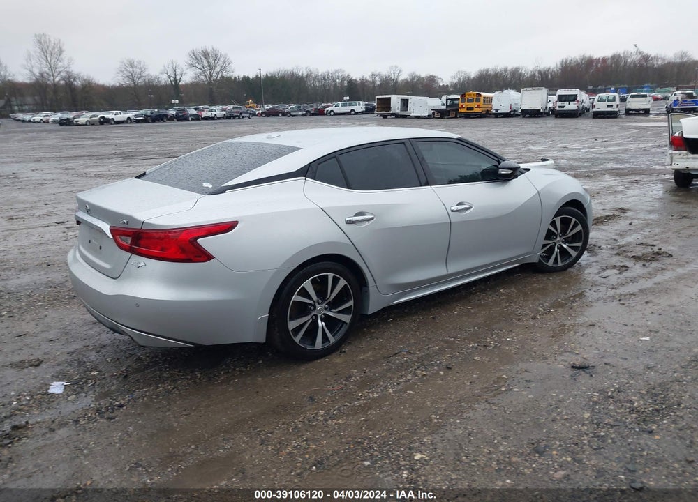 2018 NISSAN MAXIMA 3.5 SV VIN: 1N4AA6APXJC390093